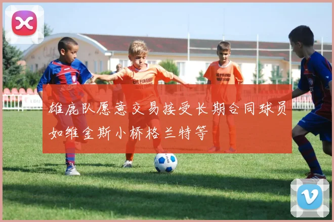 雄鹿队愿意交易接受长期合同球员如维金斯小桥格兰特等